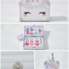 UNI2 Claire's Club Unicorn Glitter Lock Box Makeup Set