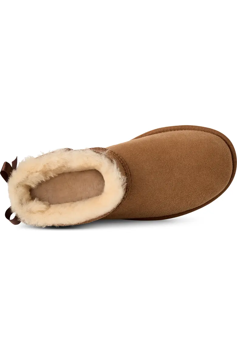 ugg2 Ultra Mini Bailey Bow Genuine Shearling Boot | UGG